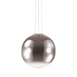 Luminaire à suspension MAPA D50 E27 IP20, chrome, dégager