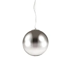 Luminaire à suspension MAPA D40 E27 IP20, chrome, dégager