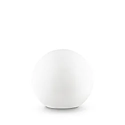 Lampadaire d’extérieur SOLE Ø 40CM en forme de boule E27 IP65 / IP44, blanc opale gradable