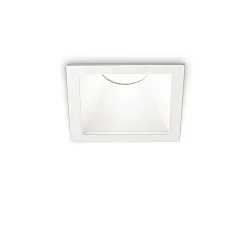 Plafonnier encastré GAME TRIM SQUARE 84MM angulaire, rigide, UGR < 19, on/off IP40/IP20, blanche 