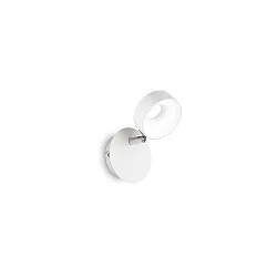 Applique et plafonnier OBY à 1 flamme IP20, blanche