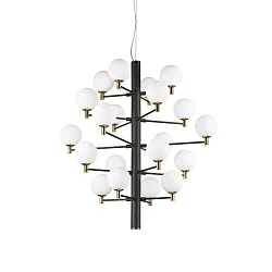 Luminaire à suspension COPERNICO 20 flammes G9 IP20