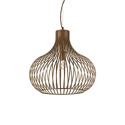 Luminaire à suspension ONION MEDIUM E27 IP20, marron