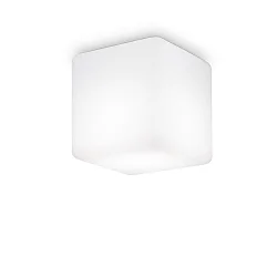 Luminaire mural d’extérieur LUNA MEDIUM E27 IP44, blanc opale