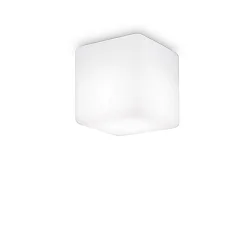 Plafonnier extérieur LUNA SMALL G9 IP44, blanc opale