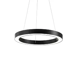 Luminaire à suspension ORACLE ROUND D50 petit, rond, commutable IP20, noir 
