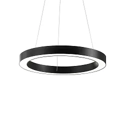 Luminaire à suspension ORACLE ROUND D60 rond, médium, commutable IP20, noir 