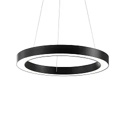 Luminaire à suspension ORACLE ROUND D70 grand, rond, commutable IP20, noir 