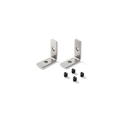 Pièce de raccordement SLOT RECESSED, métal, noir 