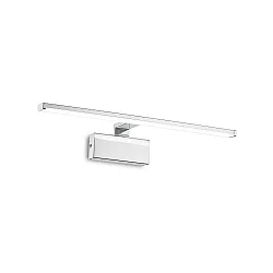 Luminaire de miroir ALMA court IP20, chrome, brillant