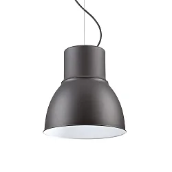 Luminaire à suspension BREEZE BIG réglable E27 IP20, noir mat, blanche