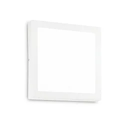Applique et plafonnier UNIVERSAL SQUARE carré IP20, blanche 