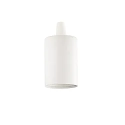 Culot E27 - LISCIO cylindrique, cuivre, bruni