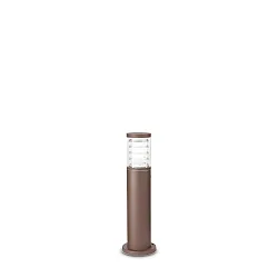 Borne d'éclairage TRONCO E27 IP65, marron café
