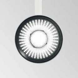 Projecteur triphasé FOX 25W BIG / ON-OFF 830 réglable, on/off IP20, blanc mat 