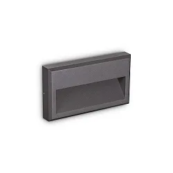Luminaire mural d’extérieur FEBE angulaire IP65, anthrazit