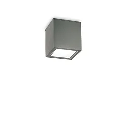 Plafonnier extérieur TECHO PL1 D09 SQUARE carré GU10 IP54, anthrazit