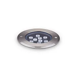 Projecteur encastré FLOOR 14 rond IP67, acier 