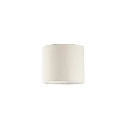 Abat-jour SET UP CILINDRO Ø 16.5CM cylindrique, protection accrue contre les incendies, beige