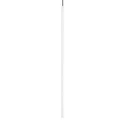 Luminaire à suspension FILO à 1 flamme, réglable IP20, blanche