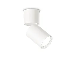 Luminaire de plafond TOBY rotatif, inclinable GU10 IP20, blanche 