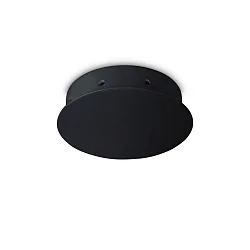 Canopée MAGNETICO 8 LUCI rond, 8 fois, noir mat