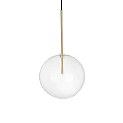 Luminaire à suspension EQUINOXE SP1 à 1 flamme G4 IP20, laiton