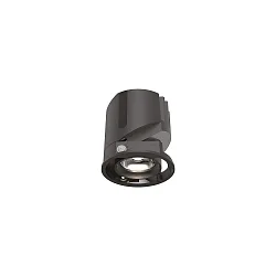 Plafonnier encastré BENTO pivotant, rotatif IP20, noir 