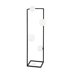 floor lamp ANGOLO PL3 5 flames G9 IP20, black