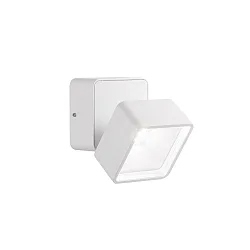 Luminaire mural d’extérieur OMEGA carré IP54, blanche