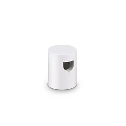 cable holder SUPPORTO CAVO 14X16 with strain relief, with threaded rod, white