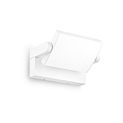 Luminaire mural d'extérieur SWIPE AP inclinable, avec diffuseur IP54, blanche 