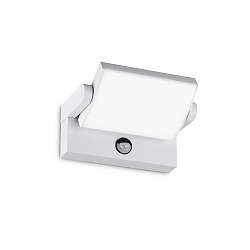 outdoor wall luminaire SWIPE AP PIR with sensor, tiltable, with diffuser IP54, white 