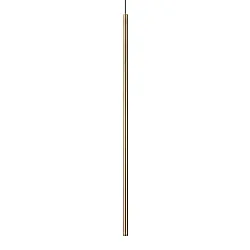 Luminaire à suspension FILO IP20, laiton satiné 