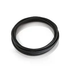 Câble CAVO TESSUTO droit, noir