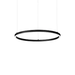 Luminaire à suspension ORACLE SLIM SP LED rond, contrôlable par DALI IP20, noir gradable