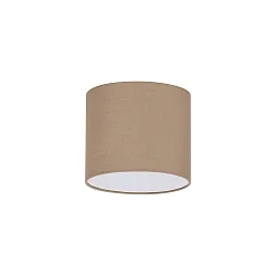 Abat-jour SET UP CILINDRO Ø 16.5CM cylindrique, protection accrue contre les incendies, bleu-gris