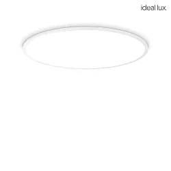 Luminaire de plafond FLY SLIM PL LED LED IP40, couvert de poudre, blanche