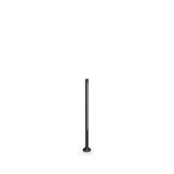Luminaire d'allées JEDI PT LED 80.5CM angulaire, commutable, avec piquet de potentiel IP65, noir mat 