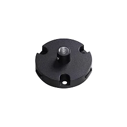 Pied JEDI PT LED / BASE rond, mécanique, anthrazit, mat