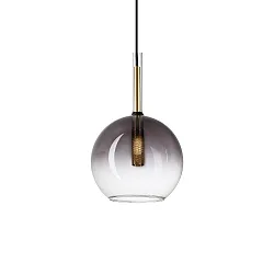 Luminaire à suspension EMPIRE en forme de boule G9 IP20, couleurs fumée gradable