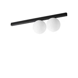 ceiling luminaire BINOMIO 2 flames G9 IP20, white dimmable