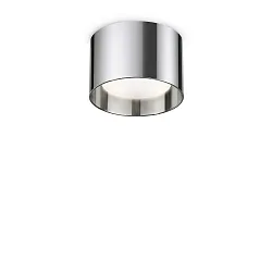 ceiling luminaire SPIKE PL1 ROUND GX53 down, round, rigid GX53 IP20, chrome 