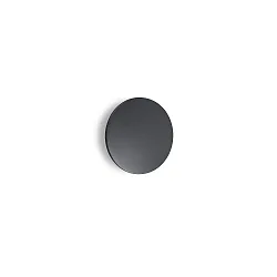 Luminaire mural d’extérieur PUNTO AP D18 rond, indirect, commutable IP54, anthrazit, mat 