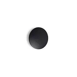 Luminaire mural d’extérieur PUNTO AP D18 rond, indirect, commutable IP54, noir mat 