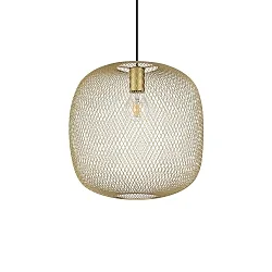 Luminaire à suspension NET 3 E27 IP20, blanche gradable
