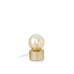 table lamp PERLAGE 1 flame G9 IP20, satined brass 