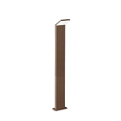 Borne d'éclairage STYLE 100 led IP54, marron café 