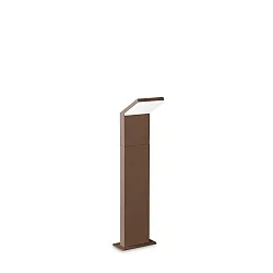 Borne d'éclairage STYLE 50 led IP54, marron café 