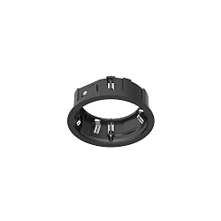 Boîtier intégré ZEUS rond, noir